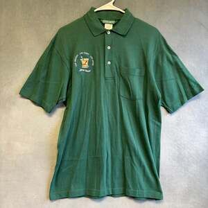 Outer Banks Polo Shirt Green Pocket Longs Drugs Embroidered